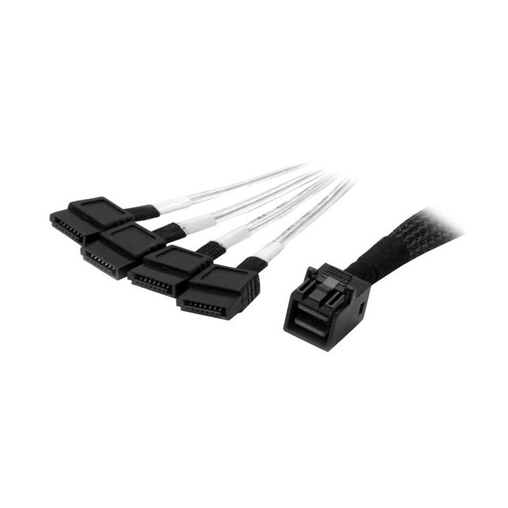StarTech.com Cable Mini SAS Interno a SATA de 1m - Cable SFF-8643 a…