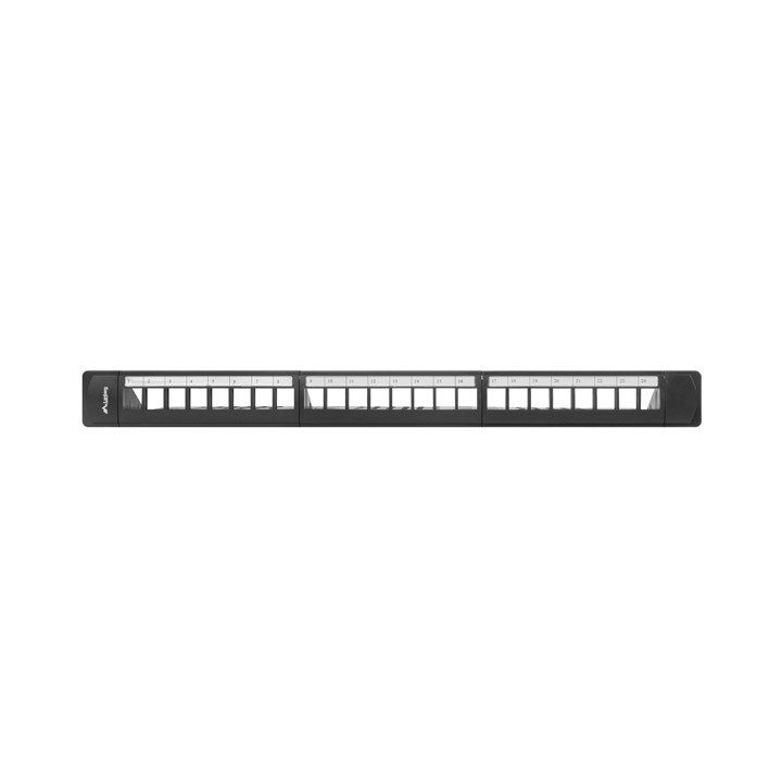 Patch panel Lanberg 24 portas 1U rack 19 polegadas organizador…