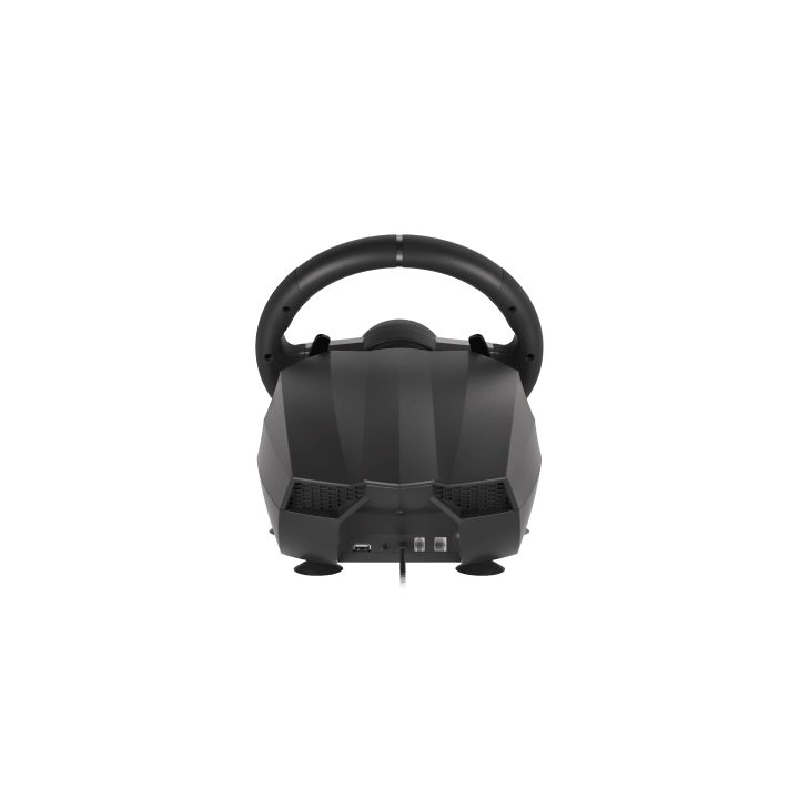 GENESIS Seaborg 400 Black, Silver USB Steering Wheel + Pedals…
