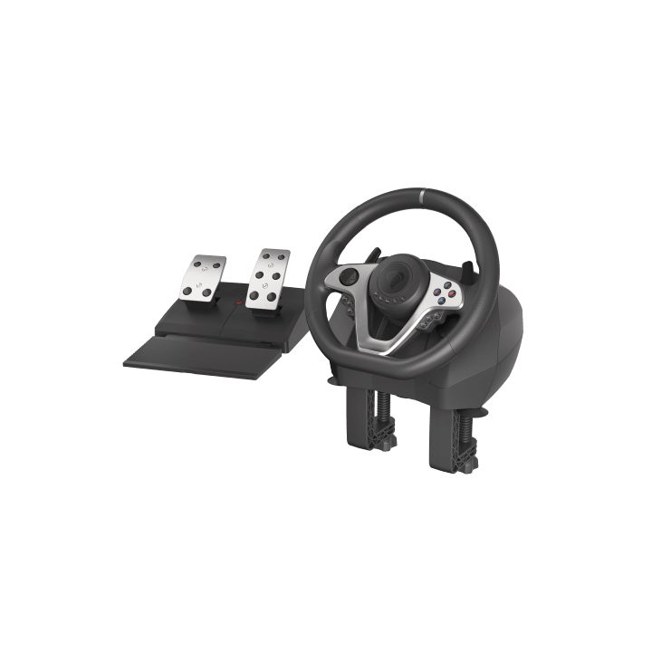 GENESIS Seaborg 400 Preto, Prata USB Volante + Pedais Nintendo…
