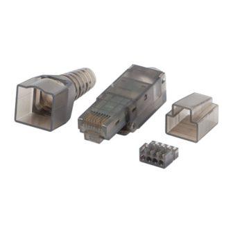 Conector Lanberg RJ45 cat 6a UTP plug 8P8C tool-less (PLUA-6000TL)