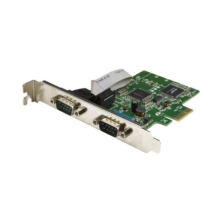 StarTech.com Placa Série PCI Express de 2 Portas DB9 RS232 com UART…