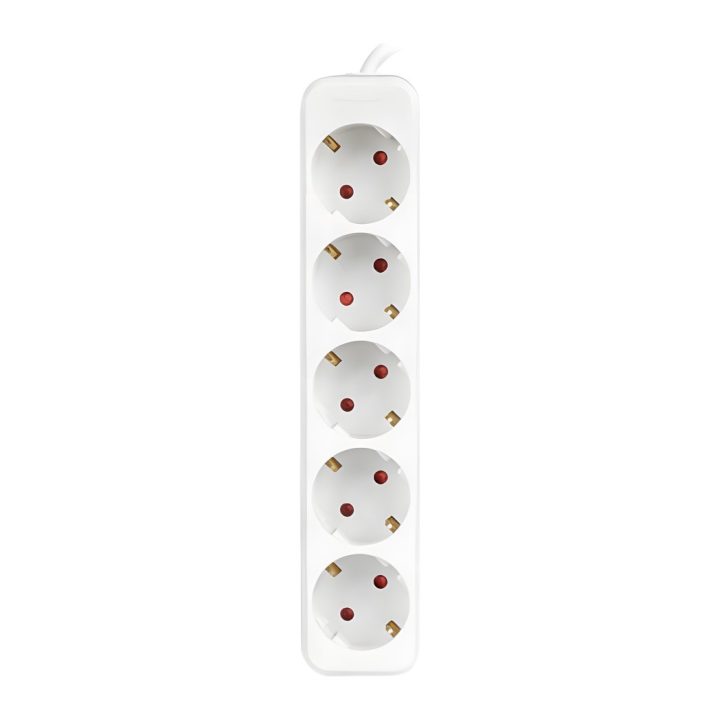 Lanberg PS0-05F-0150-W Power Strip 1.5 m 5 AC Outlets Indoor White