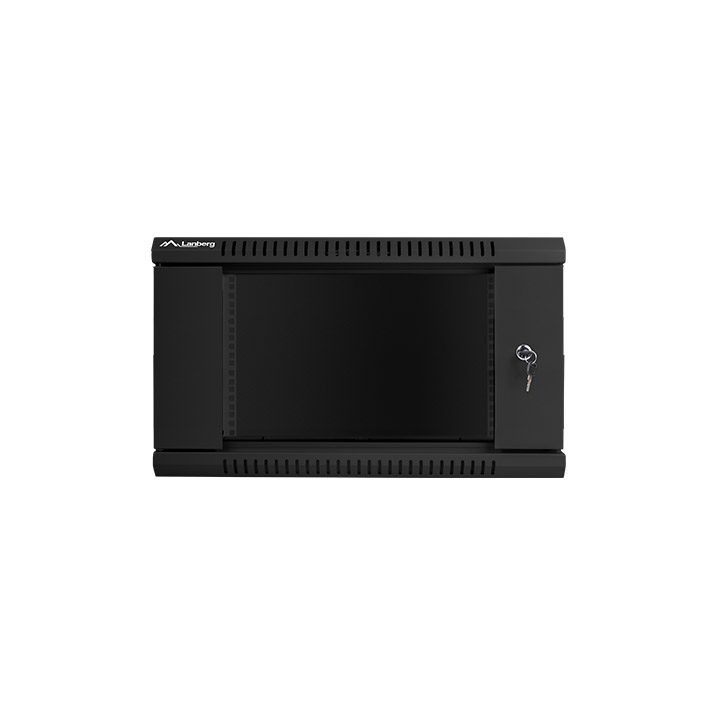 Lanberg WF01-6606-10B 6U Wall-Mount Rack Black