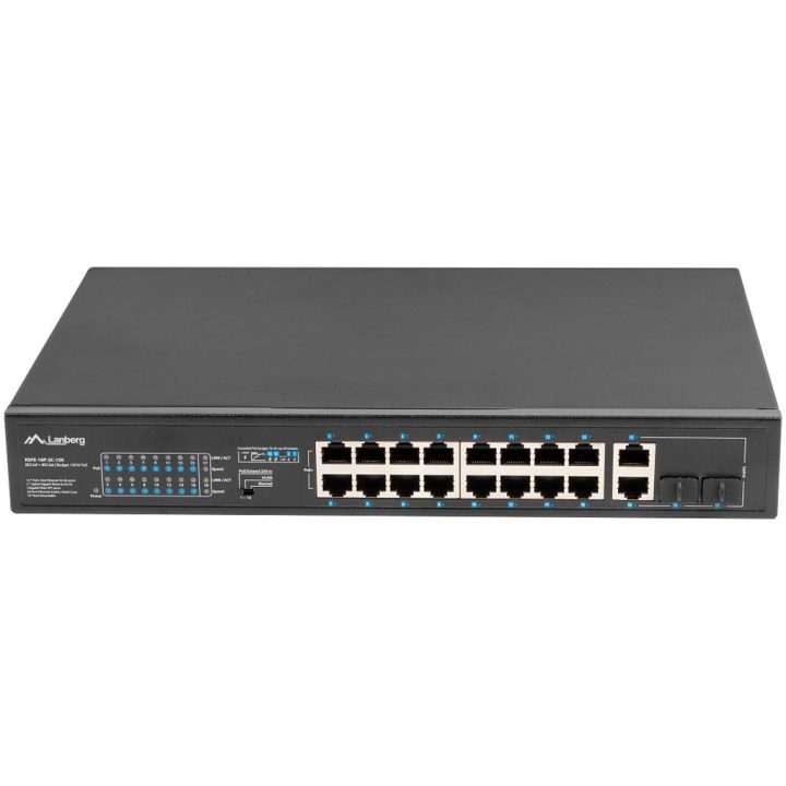 Lanberg RSFE-16P-2C-150 switch No administrado Gigabit Ethernet…