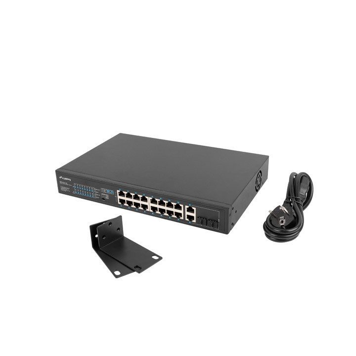 Lanberg RSFE-16P-2C-150 switch No administrado Gigabit Ethernet…