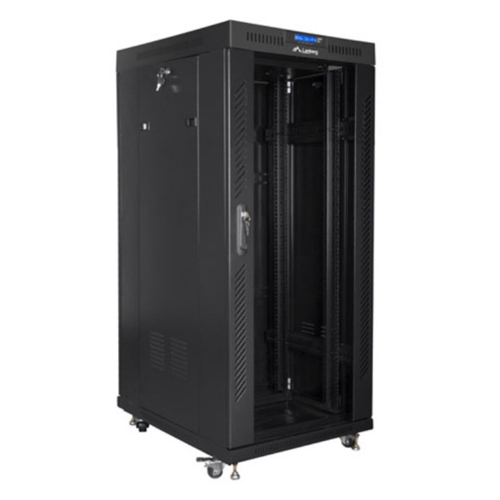 Lanberg FF01-8822-12BL armário rack 22U Rack ou bastidor independente…