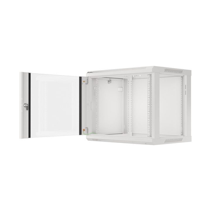 Lanberg WF01-6409-10S 9U Rack Wall-Mount Cabinet Gray