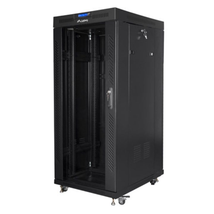 Lanberg FF01-8822-12BL 22U Rack Cabinet Standalone Black