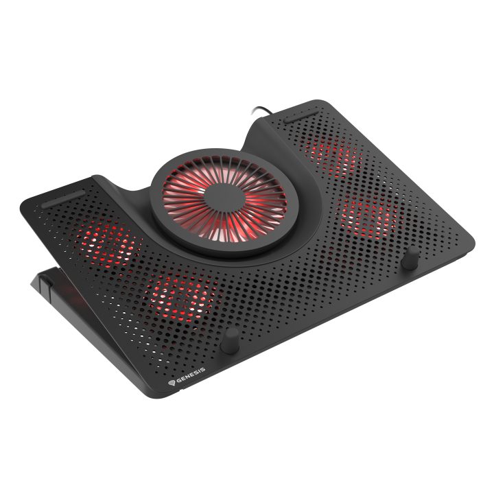 GENESIS Oxid 550 almohadilla fría 17,3" 2800 RPM Negro