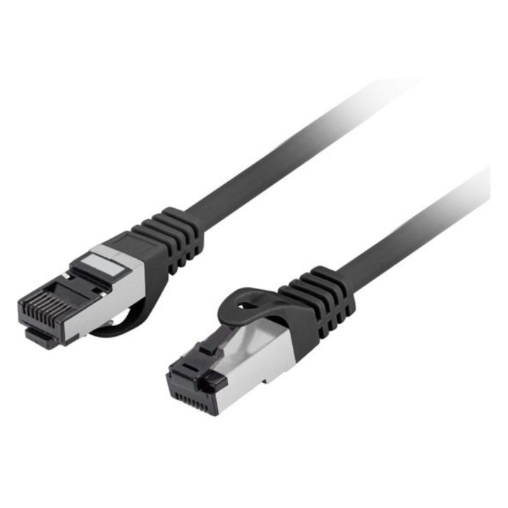 Lanberg PCF8-10CU-0100-BK cable de red Negro 1 m Cat8.1 S/FTP (S-STP)