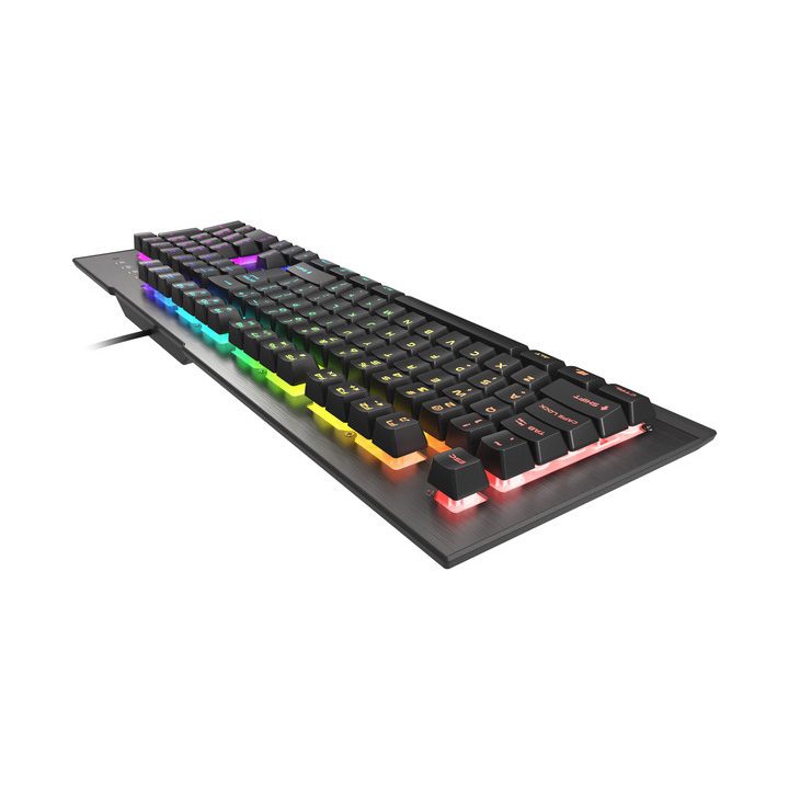 GENESIS Rhod 500 RGB Gaming Keyboard USB QWERTY Spanish Black, Gray