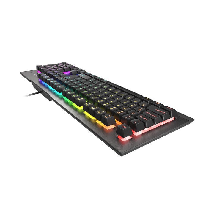 GENESIS Rhod 500 RGB Teclado de Jogo USB QWERTY Espanhol Preto…