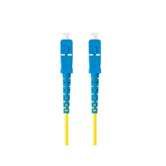 Lanberg 2m Simplex SC/UPC Fiber Optic Patch Cable G657A1 LSZH Yellow…