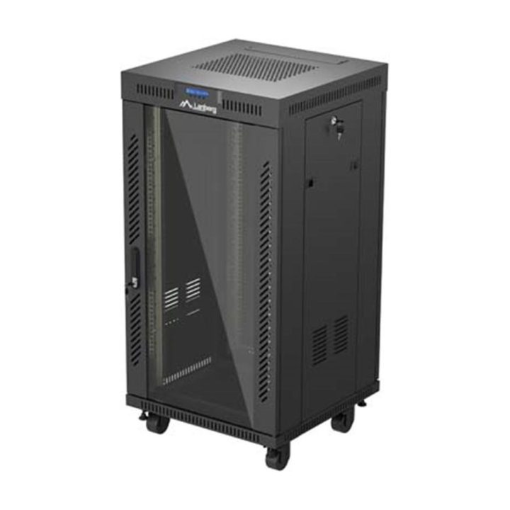 Lanberg FF01-6622-12BL armario rack 22U Rack o bastidor independiente…