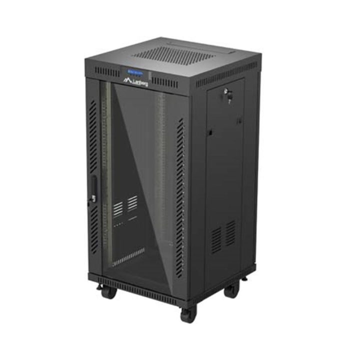 Lanberg FF01-6622-12BL armario rack 22U Rack o bastidor independiente…