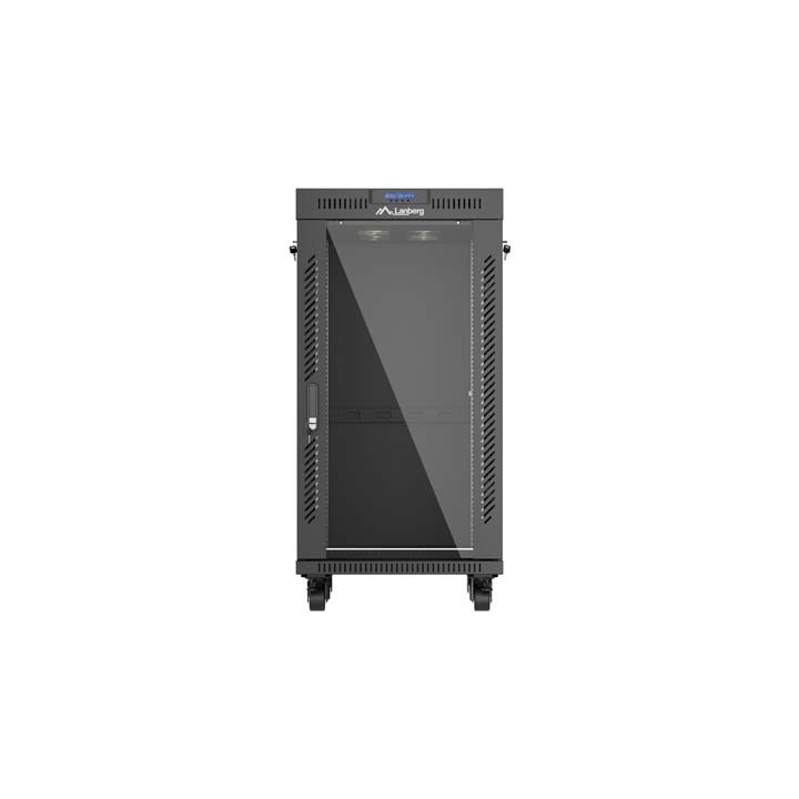 Lanberg FF01-6622-12BL 22U Rack Cabinet Free-standing Black