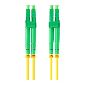 Lanberg LC-APC Fiber Optic Patch Cable 1m Single Duplex G657A1 LSZH…