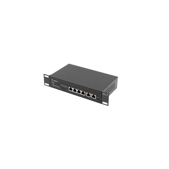 Lanberg RSFE-4P-2FE-60 switch No administrado Fast Ethernet (10/100)…