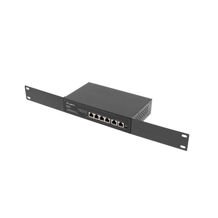 Lanberg RSFE-4P-2FE-60 Unmanaged Fast Ethernet (10/100) Switch Power…