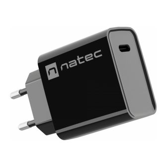 Natec RIBERA Universal Black AC Fast Charging Indoor (NUC-2060)