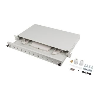 Acessório de rack Lanberg FOP1-12SS-LDS Painel de conexão tipo-D