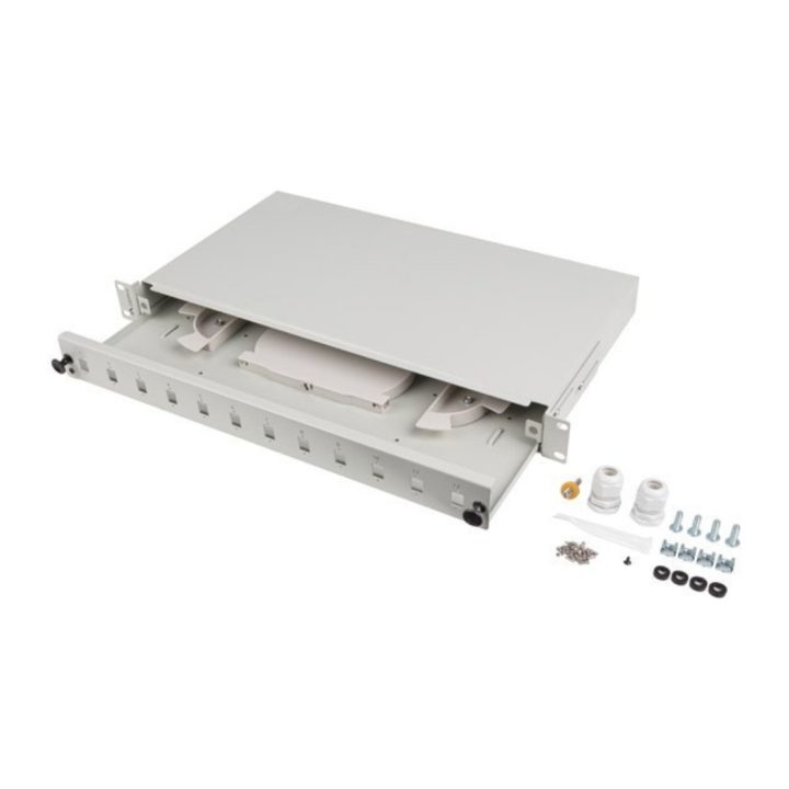 Acessório de rack Lanberg FOP1-12SS-LDS Painel de conexão tipo-D