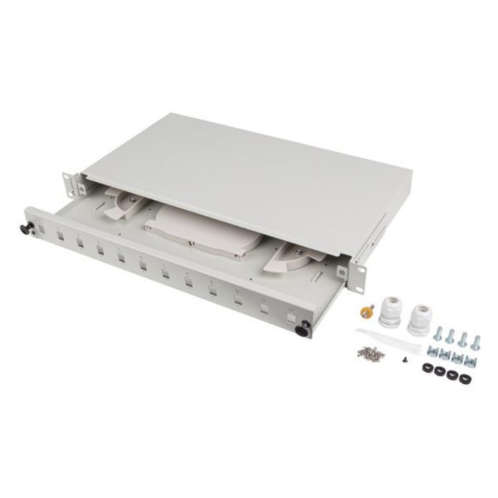 Acessório de rack Lanberg FOP1-12SS-LDS Painel de conexão tipo-D