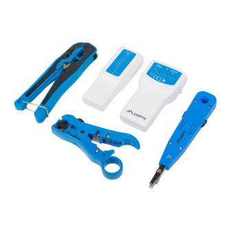 Lanberg Tool Kit Cable Stripper - Crimper - Tester (NT-0302)