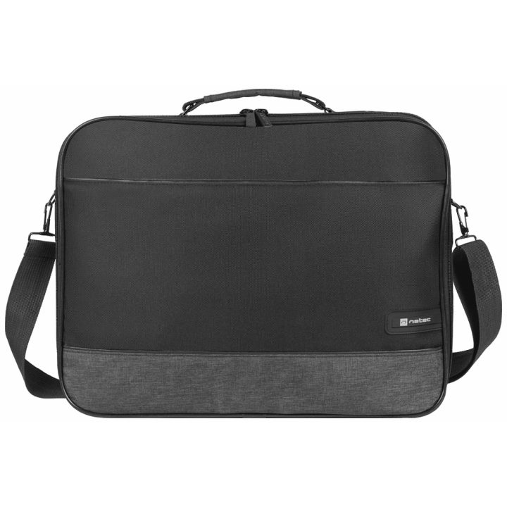 Natec Impala 2 14.1" Shoulder Bag Black, Gray (NTO-2227)