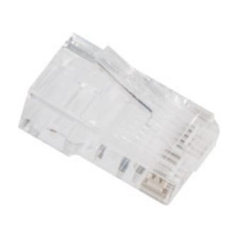 Conector Lanberg cat.6 u-UTP 8P8C pass through type 20PCS (PLU-6020EZ)