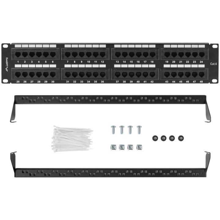 Acessório para rack Lanberg PPU6-2048-B