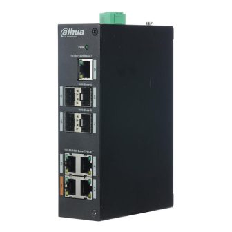 (dh-PFS3409-4GT-v2) Dahua switch industrial l2 4 puertos +1 uplink…
