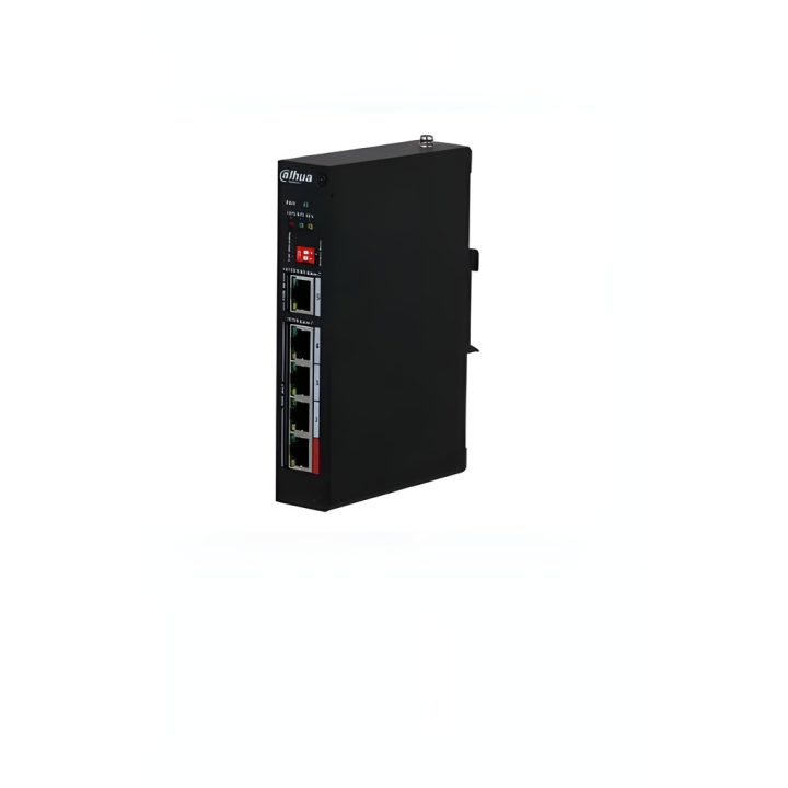 Dh-PFT1500: Extensor PoE Dahua de 5 portas, 4 RJ45 10/100m PoE + 1…