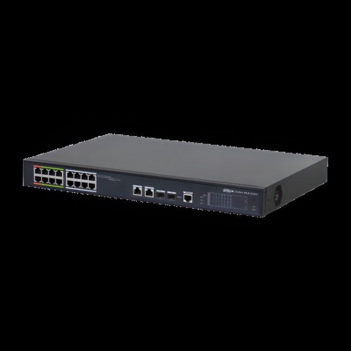 Dahua Technology ePoE DH-LR2218-16ET-240-V2 Managed L2 Fast Ethernet…