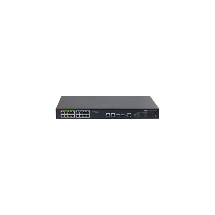 Dahua Technology ePoE DH-LR2218-16ET-240-V2 Managed L2 Fast Ethernet…
