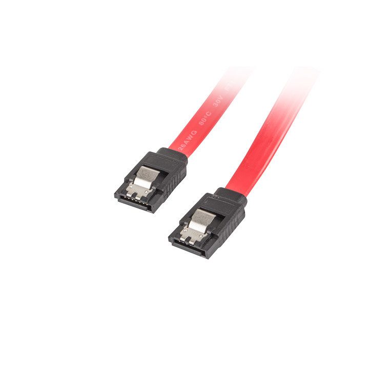 Cabo SATA III Lanberg 6GB-s fêmea fêmea clipe metálico 0.5m…