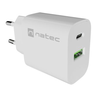 Natec Ribera Universal Branco Corrente alternada Carga rápida…