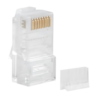 Conector CAT6 Lanberg UTP 8P8C pack 100 uds (PLU-6000)