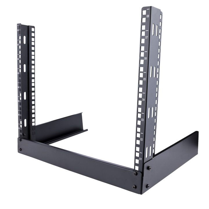 StarTech.com Rack de 8U de Marco Abierto - Rack de Sobremesa de 2…