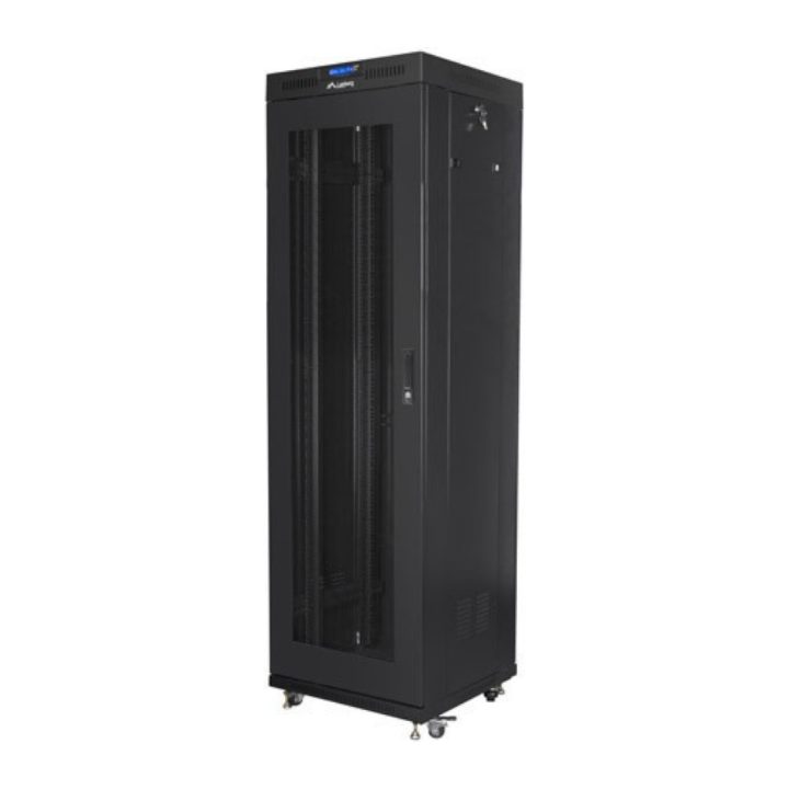 Lanberg FF01-6642-23BL 42U Rack Cabinet Free-standing Black