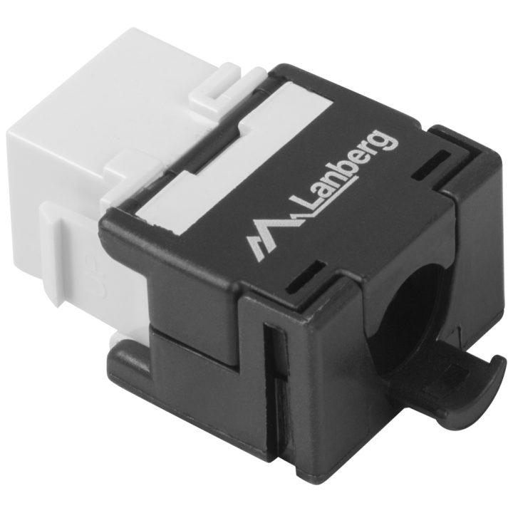 Lanberg Cat.6a UTP RJ45 Keystone Connector 180° Toolless (KSUA-2000)