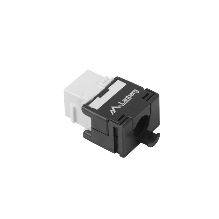 Lanberg Cat.6a UTP RJ45 Keystone Connector 180° Toolless (KSUA-2000)