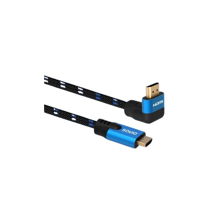 Cabo HDMI 2.1 (m) angular 8K Savio CL-147 1.8m (SAVKABELCL-147)
