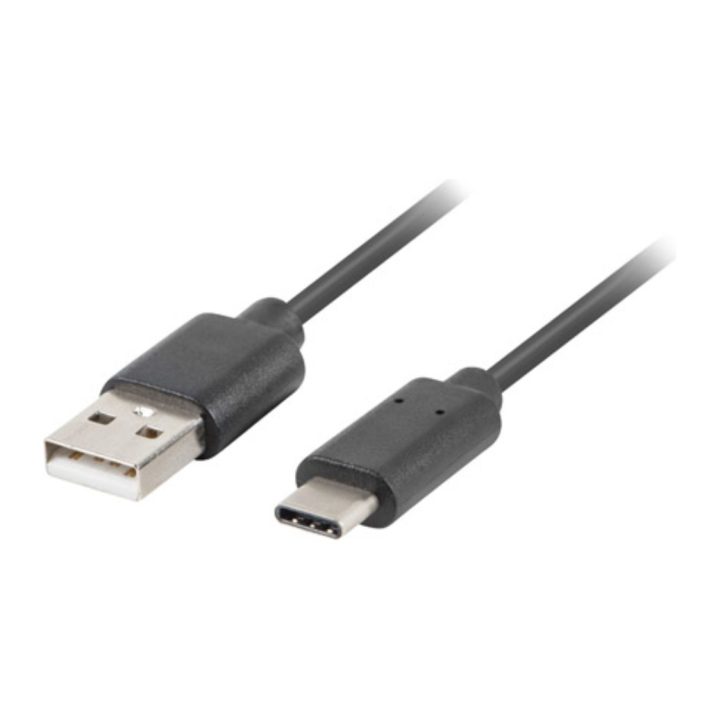 Lanberg USB-C to USB 3.1 Type A Cable 1.8m Male-Male Black…