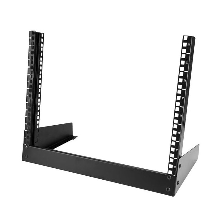 StarTech.com Rack de 8U de Estrutura Aberta - Rack de Mesa de 2…