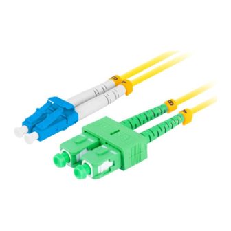Lanberg FO-LUSA-SD11-0020-YE Cable de fibra óptica e InfiniBand 2 m…