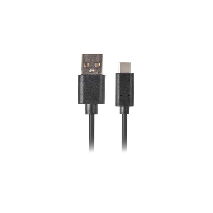 Cabo USB Lanberg 2.0 macho-USB-C macho quick charge 3.0 0.5m preto…