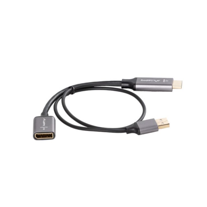 Adaptador 4K HDMI-USB tipo a a DisplayPort Lanberg 20cm-macho-hembra…