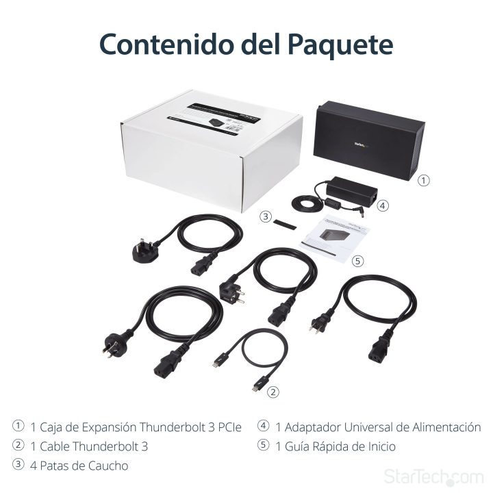StarTech.com Caixa Chassis de Expansão Thunderbolt 3 a PCI Express -…